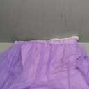 14ft Purple Butterfly Table Skirt for Butterfly Theme Baby Shower Gilrs Tulle Tutu Table Skirt for Butterfly Birthday Party Wedding Cake Dessert Table Decorations