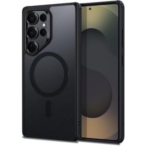 ESR for Samsung Galaxy S25 Ultra Phone Case, Compatible with MagSafe, Magnetic Case for Samsung S25 Ultra, Military-Grade Protection, Yellowing Resistant, Classic Series, Frosted Black (Frosted Navy Blue)