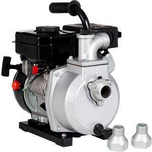 Red Lion 2RLAG-1L 79cc, 60 GPM OHV Engine Driven Aluminum Water Transfer Pump, 1.5-Inch MNPT Suction and Discharge, Black, 617031