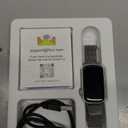 Smart Watches for Women, Fitness Tracker Watch for Android iPhone, Sleep/Heart Rate/SpO2/Blood Pressure Monitor, 1.85'' Smartwatch for Calls/SMS/Notifications, 100+ Sports Modes, 300+ Dials, 3 Bands (Gold)