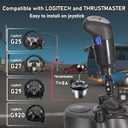 XSLOER USB Truck Simulator Shifter - Gearshifter Knob for ATS ETS2 PC Racing shifter For THRUSTMASTER TH8A and Logitech G29 G27 G25 G920 H Gearshift USB shifter Knob