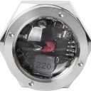 EXZEIT 40W Boat Led Drain Plug Light, Bright Underwater Light, 1/2in Standard -White