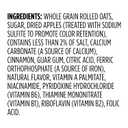3 x Amazon Grocery, Apple & Cinnamon Instant Oatmeal, 1.23 Oz, 20 Ct