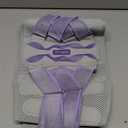 Fit Geno Back Brace for Lower Back Pain Women: Adjustable Lumbar Support Brace for Pain Relief - Breathable Waist Belt for Comfort - M (M (Waist: 32.5 - 38.5 Inch), Purple)