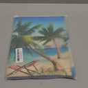 Tropical Beach Placemats Set of 6,Hawaii Palm Tree Placemats 12x18 Inch Waterproof Non-Slip Washable Table Mats for Kitchen Dining Party Table Decor,Set of 6