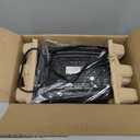 Basics 2 Slice Toaster, Extra Wide Slots for Bagels, 6 Browning Settings, Removable Crumb Tray, Defrost/Cancel/Bagel Buttons, Cord Wrap, 900W, Black & Silver