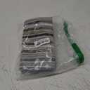 Yangest Grey Striped Throw Pillow Cover Multicolor Velvet Cushion Cover Modern Bohemian Pillowcase for Sofa Couch Bedroom Living Room Home, 20x20 Inch