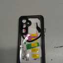 Lanhiem for Samsung Galaxy S24 Phone Case IP68 Waterproof Dustproof, Built-in Screen Protector, Rugged Full Body Shockproof Protective Cover for Galaxy S24 5G 6.2 Inch, Black