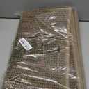 BEQHAUSE Dirt Trapper Door Mat 20" x 48", Non-Slip Washable Doormats Entrance Mat, Dirt Resistant and Absorbent Welcome Mat, Low Profile Floor Mats for Front Back Door and Entryway, Beige