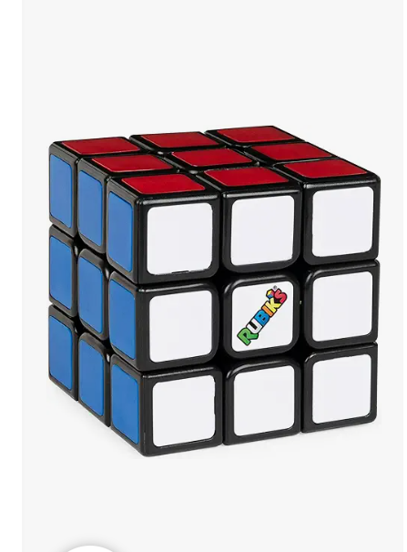 Rubik's Cube, The Original 3x3 Cube, ProblemSolving Brain Teaser, ColorMatching Puzzle, Fidget Toy, Sensory Puzzle, Easter Basket Stuffer, for Ages 8 & Up