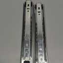 LONTAN Full Extension Ball Bearing Drawer Slides 8 10 12 14 16 18 20 22 24 Inch Heavy Duty Side Mount File Cabinet Rails Dresser Runner Kitchen Cabinet Drawer Glides 100 LB Capacity (8 inch,1 Pair)
