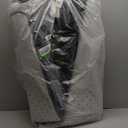 Area Rugs for Bedroom Living Room, 3x5 ft Solid Fluffy Shaggy Rug, Small Washable Non-Slip Soft Throw Carpet for Kids Nursery and Home Decor, Black