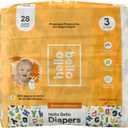 Hello Bello Premium Baby Diapers Size 3, 27 Count of Disposable, Extra-Absorbent, and Hypoallergenic Baby Diapers with Snug and Comfort Fit, Alphabet Soup
