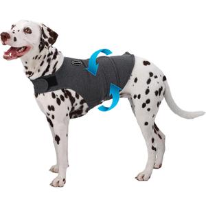 Dog Anxiety Vest and Shirt, Skin-Friendly Calming Shirt - Thunder Jacket for Pet Vet Visits - Dog Jacket for Thunder, Fireworks, Anti-Anxiety Vest for Pet Without Medicine & Training, XXL