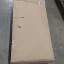 VEVOR Kitchen Island Cart with Solid Wood Top, 35.4" Width Mobile Carts with Storage Cabinet, Rolling Kitchen Table with Spice Rack, Towel Rack, Drop Leaf and Drawer, Portable Islands on Wheels, White