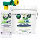 BioTurf Mini Power Pack Turf Cleaner for Pet Urine Outdoor - Artificial Turf Cleaner Concentrate - Yard Deodorizer for Dog Urine & Feces - Enzyme Kennel Odor Eliminator 32 oz Spray & 8 lb Infill