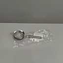 304 Stainless Steel Fine Mesh Strainers for Kitchen, Colander-Skimmer with Handle, Sieve Sifters for Food, Tea, Rice, Oil, Noodles, Fruits, Vegetable (3.35 in Small)