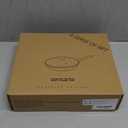 SENSARTE Nonstick Frying Pan Skillet with Lid, Omelet Pan with Cover, Healthy Egg Pan Chef's Pan, Kitchen Cooking Pan, Free of Intentionally Added PFOA (9.5inch + Glass Lid) (Gray Granite)