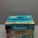 Pampers Swaddlers Diapers, Size 0 (up to 10 lbs), 84 Count, Absorbent, Keeps Baby Dry and Comfortable, Skin Safe Disposable Baby Diaper