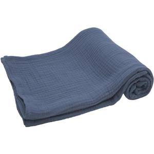 carol & frank Ryker Vintage Indigo Throw Blanket 50x60 inches Blue