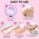 Digital Wax Warmer - Beginner-Friendly Waxing Kit with Smart Temp Control, 6 Packs (3 Colors) Wax Beads for Targeted Hair Removal - Ideal for Body, Bikini, face, Home Salon Use