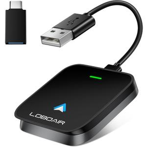 Android Auto Wireless Adapter for OEM Factory Wired Android Auto Cars, Converts Wired to Wireless