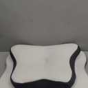 5X Pain Relief Cervical Neck Pillow for Neck Support, Ergonomic Cooling Side Sleeper Pillow for Sleeping, Odorless Contour Memory Foam Pillows, Bed Pillow for Side Back Stomach Sleeper (Queen, Light Blue)