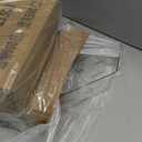 Natheeph Bath Toy Organizer 2-Pack - Clear Large Capacity Bath Toy Storage Holder with Quick-Dry Holes, Space-Saving Corner Shower Caddy for Bathroom & Kitchen