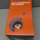 WOPET Automatic Cat Feeder with Camera for Two Cats, 6L Automatic Dog Feeder with HD Video and Night Vision, 5G/2.4G WiFi Pet Feeder for Cats & Dogs, SD Card Storage & 2-Way Audio (Black)