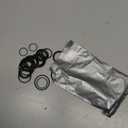 40 Pack Black Key Ring Keychain Assorted in 4 Sizes Metal Round Split Key Chains Rings for Home Car Dog Tag Office Lanyards Keys Attachment