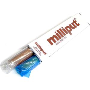 Milliput Epoxy Putty Pack of 3 (6 Sticks) Terracotta Cold Setting Modelling Restoring Sculpting