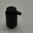 Automatic Soap Dispenser Liquid for Bathroom: 9 OZ Touchless Plastic Black 3-Level Adjustable Modern Auto Soap Dispenser for Kitchen - Hand Dish Lotion Home Countertop Kids Family (Black Gel Type)