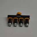 Melnor 357 EZ-Flow 4-Way Control Valve; Easy Lever Flow-Control/Shut Off