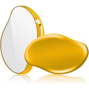 Crystal Hair Eraser for Women and Men, Reusable Crystal Hair Remover Magic Painless Exfoliation Hair Removal Tool, Magic Hair Eraser Device for Back Arms Legs (Gold)