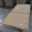 39 in. x 88 in. 2 Panel Hollow Core Oak Finished PVC Composite Interior Door Slab