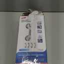 TAILI Shower Grab Bar, 2 Pack 12 Inch Suction Grab Bars for Bathtubs and Showers for Elderly, Shower Handle for Seniors Bathroom Safety Grip, No Drilling Removable,Grey (Gray)