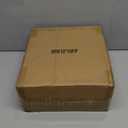 10x10 Picture Frame Set of 9, Display Pictures 8x8 with Mat or 10x10 without Mat, Multi Collage Gallery Square Photo Frames for Wall or Tabletop, Black