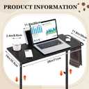 Weysat Walking Pad Desk, Adjustable Height Treadmill Desk, 31.5"-47.2"