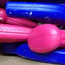 Easel for Kids, Toddler Art Easel Adjustable Standing, Magnetic Double Sided Easel with Painting Accessories Gift for Boys and Girls (Purple red)