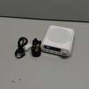 15W Wireless Voice Amplifier with 2 Magnetic Lavalier Mics & Noise Reduction - Bluetooth 5.3 PA System for Teachers, Tour Guide, Yoga - 15H Rechargeable Battery, Waist-Mount Design (White)