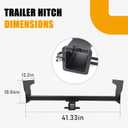 2" Rear Trailer Hitch Fit for Toyota RAV4 19-26, Towing Hitch Receiver