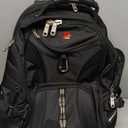 SwissGear 1900 Scansmart TSA 17 Laptop Backpack, Black, 19-Inch