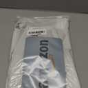 Grey White Buffalo Check Blackout Window Curtains 39 Inch Length 2 Panels Set, Rustic Plaid Grommet Top Window Curtain for Living Room/Kitchen, Modern Geometric Thermal Insulated Drapes 27.5x39 In