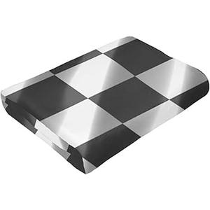 Sparkle and Bash 3 Pack Tablecloth, Black and White Party Decor  60x80