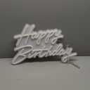 Happy Birthday Neon Sign, 22.4"x13.8" Happy Birthday Sign for Birthday Party Decor, Happy Birthday Light Up Led Signs for Backdrop, Neon Birthday Sign for Any Ages Bday Celebration, Warm White DIVATLA