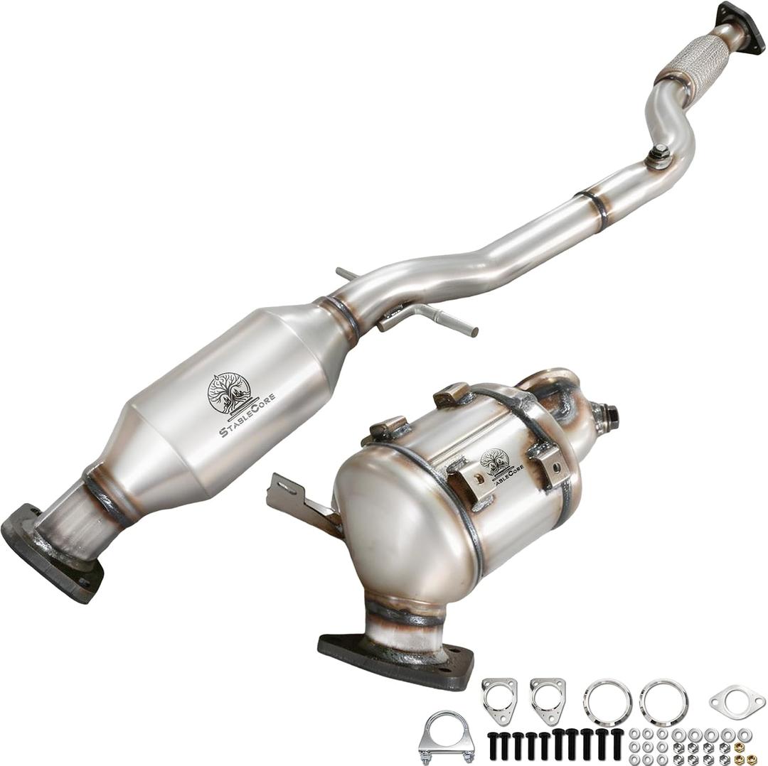 1.4L Catalytic Converter Kit Compatible with Chevy Cruze 2011-2016, Sonic 2012-2020, Trax 2015-2021, Buick Encore 2013-2021 L4 Replaces 674-854 16659, Direct-fit (EPA Compliant)