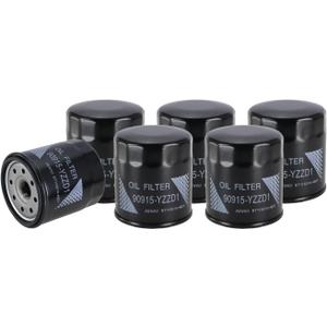 Kefly 90915-YZZD1 Engine Oil Filters 90915-YZZD2 Fits for Toyota Camry Tacoma Highlander Tundra Lexus Replaces 90915-YZZG2 90915-20003 90915-20001 (6-Pack)
