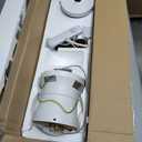 Smart 52 Wood Flush Mount Ceiling Fans with Lights and Remote,Quiet DC Motor,Outdoor Indoor Ultra Low Profile Ceiling Fan works with Alexa WIFI APP,Modern White Ceiling Fan for Bedroom Patio