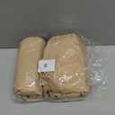 10 Pcs Adult Plastic Diaper Cover Pull-On Cover Plastic Pants Reusable Incontinence Waterproof Pants(Small,Beige)