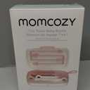 Momcozy 7-in-1 Baby Bottle Cleaner Kit with Silicone, Nipple & Straw Brushes, Soap Dispenser and Drying Rack - Portable Cleaning Tool for Home and Travel, Pink (Classic Style)